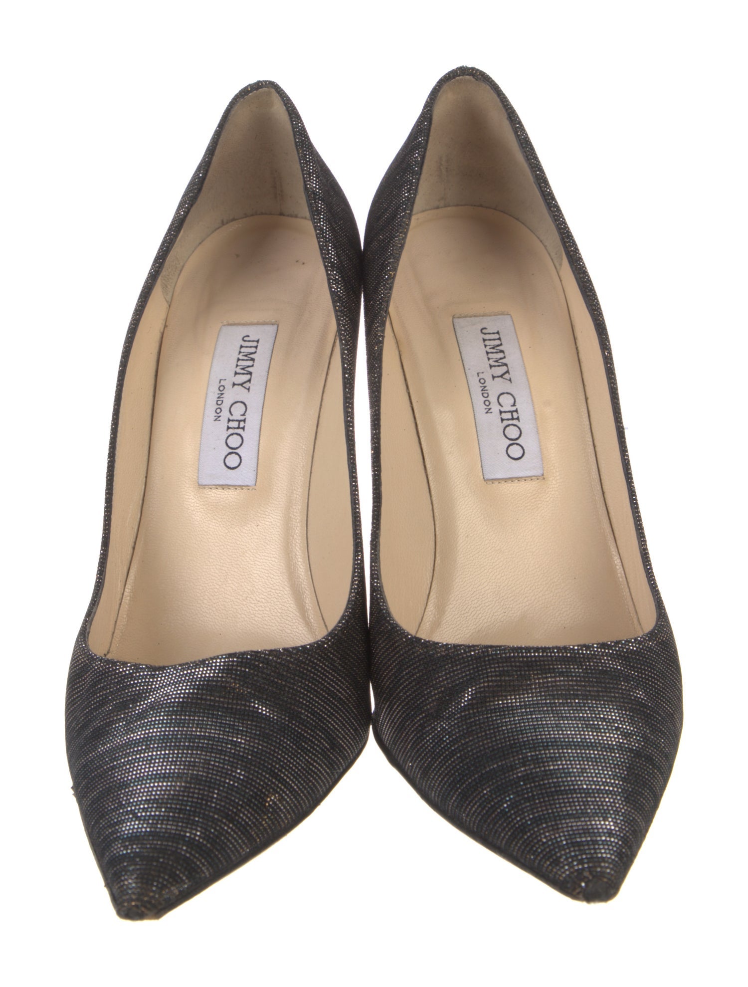 Jimmy Choo Glitter Accents Pumps